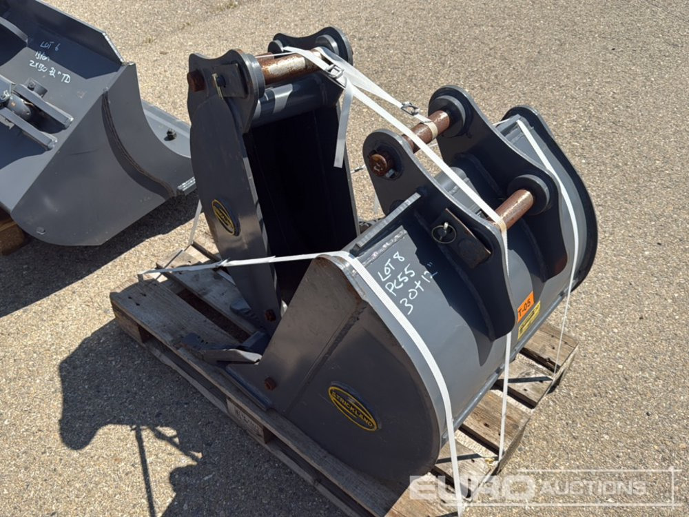 Unused Strickland 30", 12" Digging Buckets 45mm Pin to suit 6+ Ton Excavator - דלי: תמונה 1 Unused Strickland 30", 12" Digging Buckets 45mm Pin to suit 6+ Ton Excavator - דלי: תמונה 1