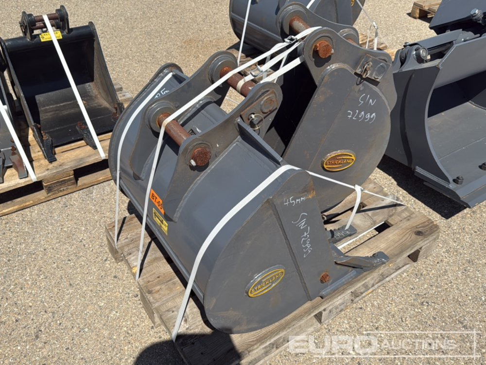 Unused Strickland 30", 12" Digging Buckets 45mm Pin to suit 6+ Ton Excavator - דלי: תמונה 3 Unused Strickland 30", 12" Digging Buckets 45mm Pin to suit 6+ Ton Excavator - דלי: תמונה 3
