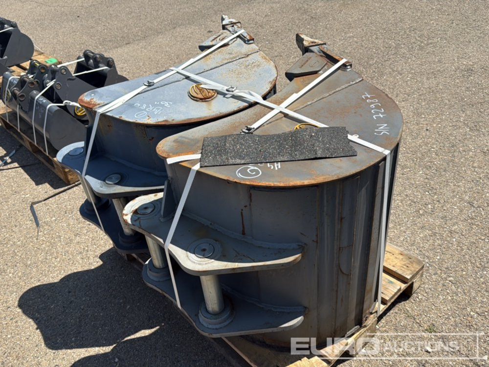 Unused Strickland 30" Digging Bucket (2 of) 60mm Pin to suit 10+ Ton Excavator - דלי: תמונה 2 Unused Strickland 30" Digging Bucket (2 of) 60mm Pin to suit 10+ Ton Excavator - דלי: תמונה 2