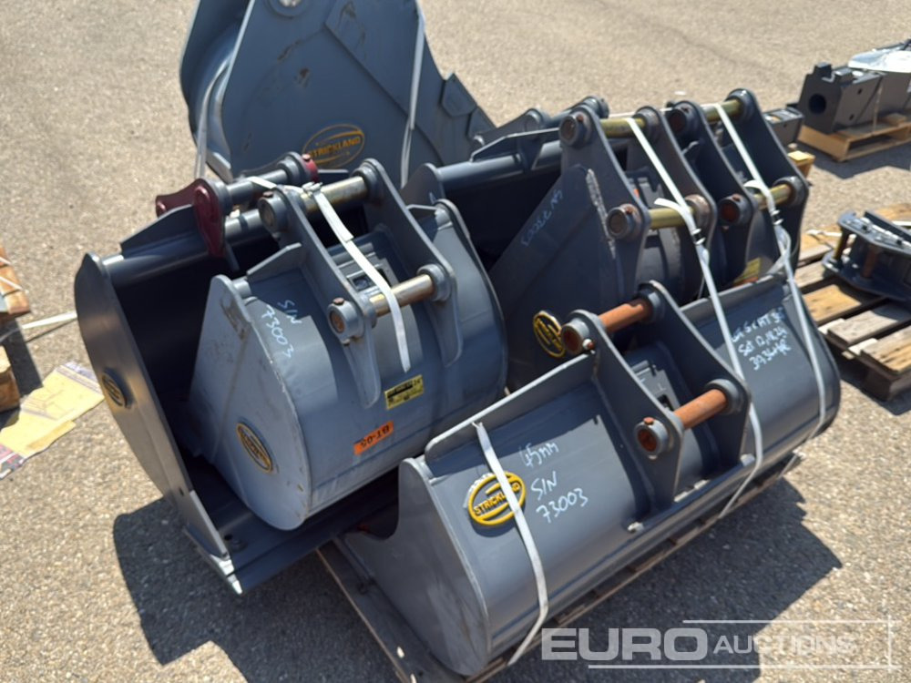 Unused Strickland 48" Ditching, 36", 30", 24", 18", 12" Digging Buckets 45mm Pin to suit CAT 305 Excavator - דלי: תמונה 4 Unused Strickland 48" Ditching, 36", 30", 24", 18", 12" Digging Buckets 45mm Pin to suit CAT 305 Excavator - דלי: תמונה 4