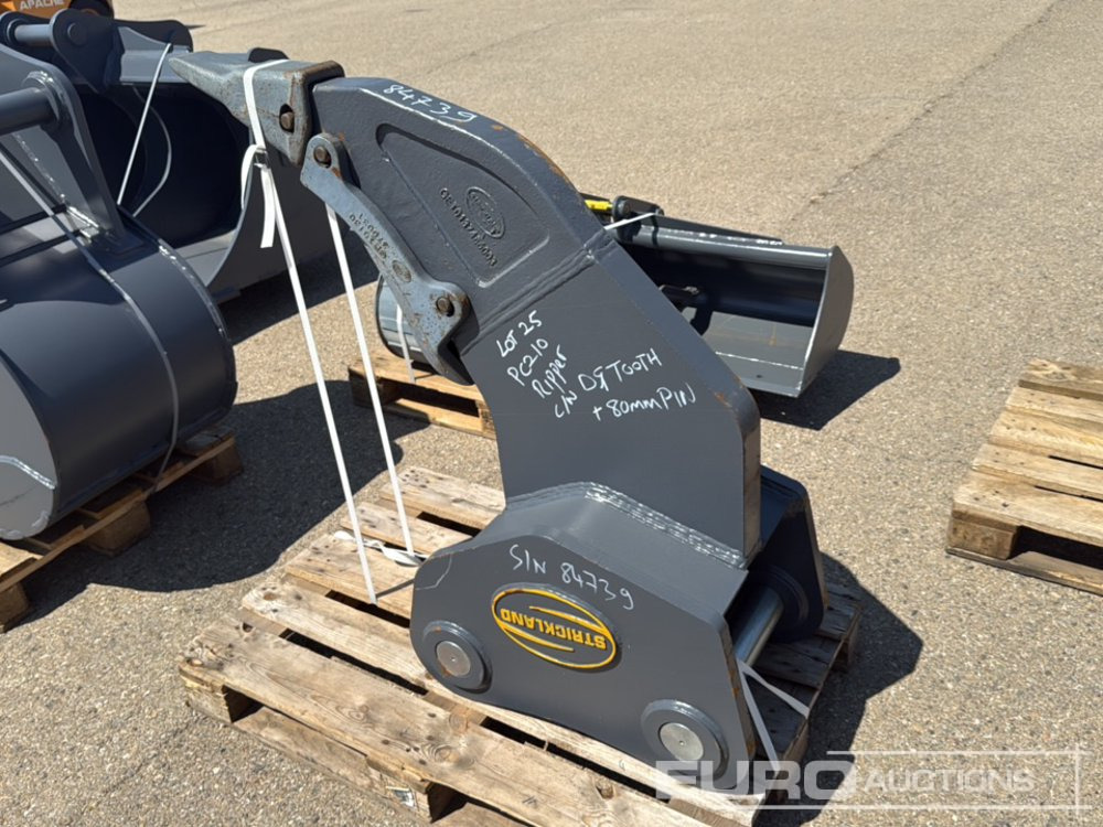 Unused Strickland Ripper 80mm Pin to suit 10+ Ton Excavator - דלי: תמונה 4 Unused Strickland Ripper 80mm Pin to suit 10+ Ton Excavator - דלי: תמונה 4