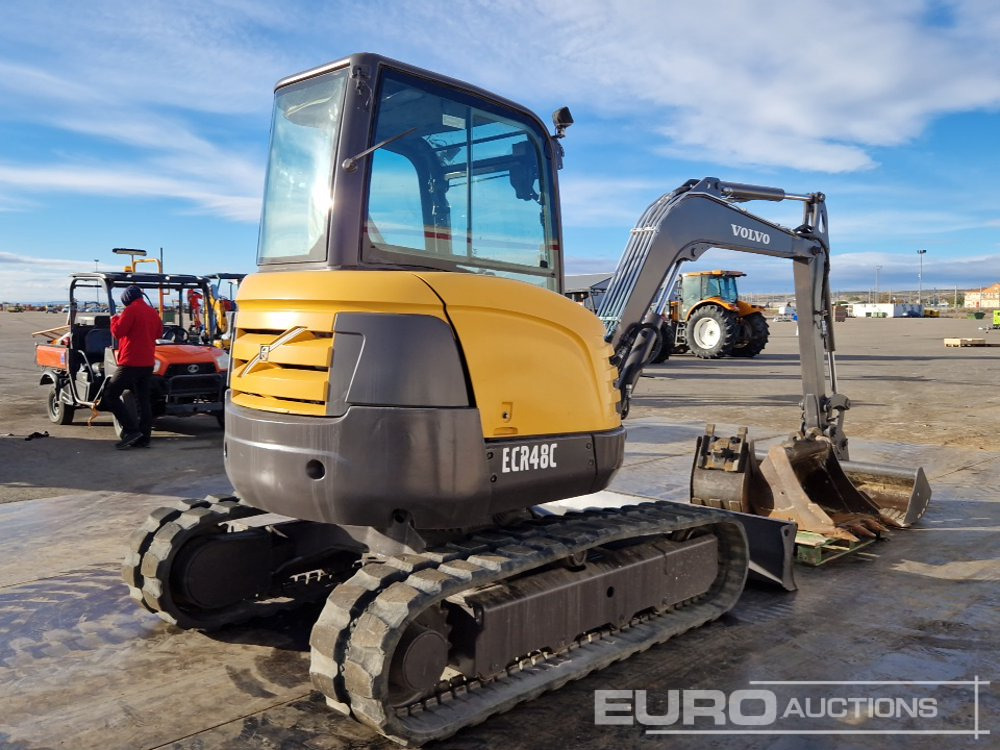 Volvo ECR48C - מיני מחפר: תמונה 5 Volvo ECR48C - מיני מחפר: תמונה 5