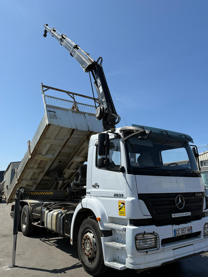 Camion bénne Mercedes Benz 2633 CC-057-HN - מזהיר, משאית מנוף: תמונה 3 Camion bénne Mercedes Benz 2633 CC-057-HN - מזהיר, משאית מנוף: תמונה 3
