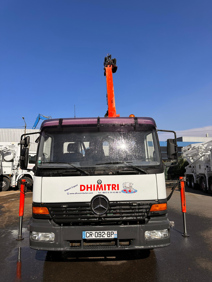 Camion bénne Mercedes Benz MP1 CR-092-BP - מזהיר, משאית מנוף: תמונה 1 Camion bénne Mercedes Benz MP1 CR-092-BP - מזהיר, משאית מנוף: תמונה 1