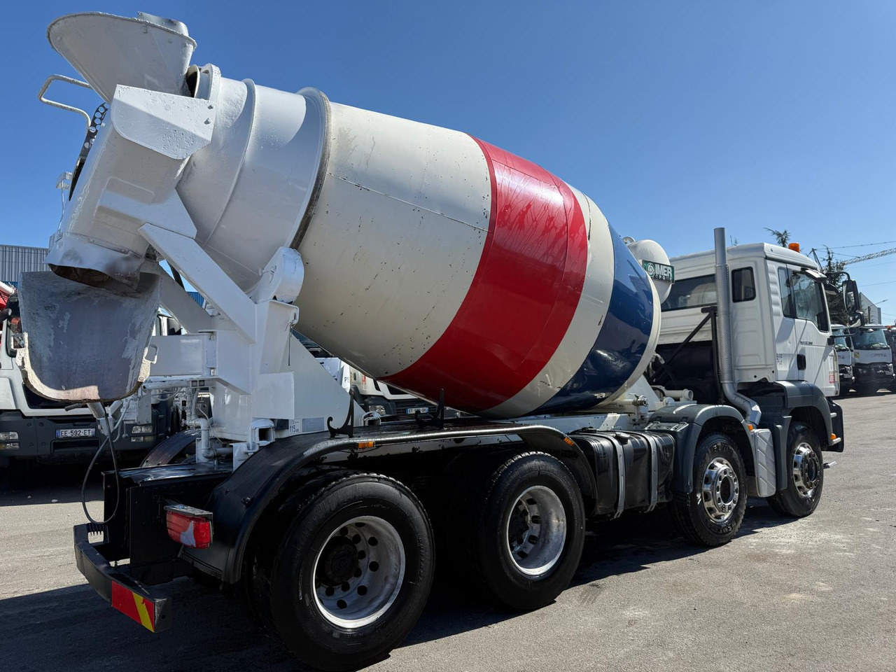 Camion béton MAN TGA 32.360 EC-294-VD - משאית מערבלת בטון: תמונה 5 Camion béton MAN TGA 32.360 EC-294-VD - משאית מערבלת בטון: תמונה 5