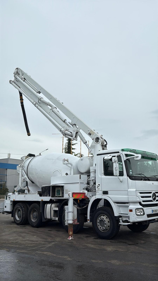 Camion mixo-pompe Mercedes Actros DS-840-FF - משאית משאבת מערבל: תמונה 5 Camion mixo-pompe Mercedes Actros DS-840-FF - משאית משאבת מערבל: תמונה 5