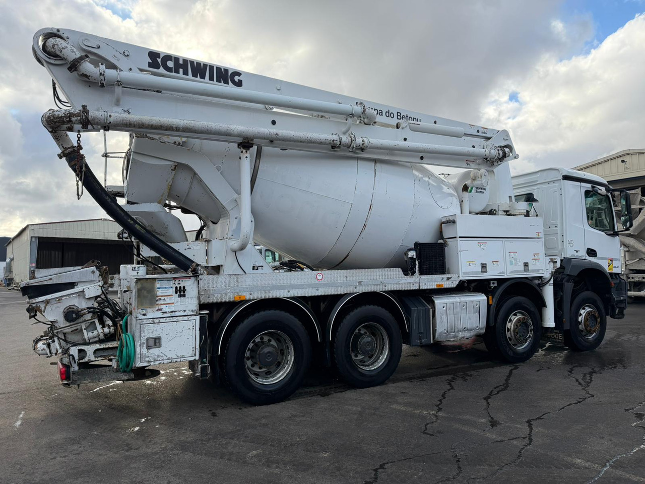 Camion mixo-pompe Mercedes Arocs 3540 EY-194-EP - משאית משאבת בטון: תמונה 5 Camion mixo-pompe Mercedes Arocs 3540 EY-194-EP - משאית משאבת בטון: תמונה 5