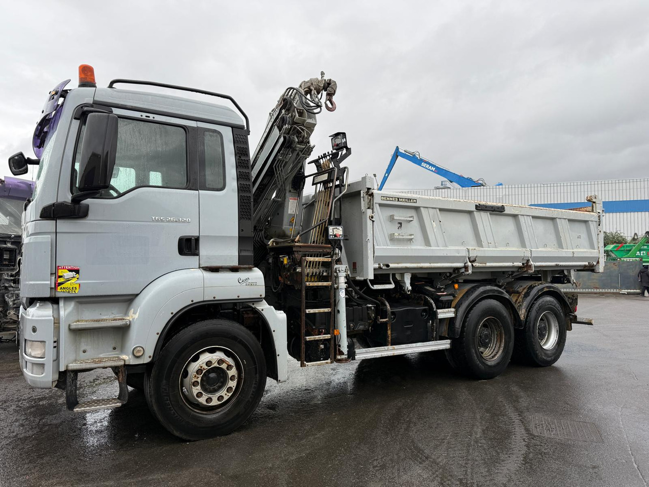 Camion porteur grue bi-benne MAN TGS 26.320 AB-504-HR - מזהיר, משאית מנוף: תמונה 2 Camion porteur grue bi-benne MAN TGS 26.320 AB-504-HR - מזהיר, משאית מנוף: תמונה 2