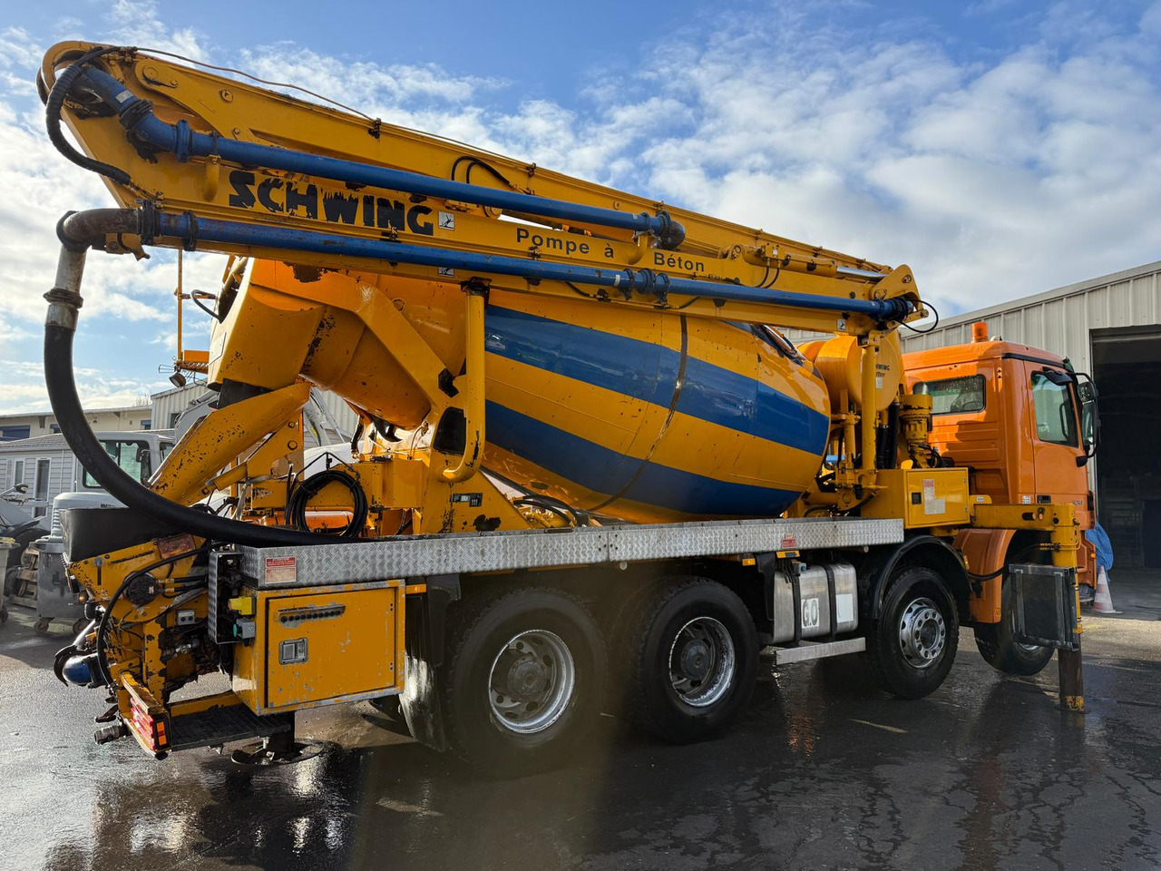 Camion pumi Mercedes Benz Actros 3241 BA-654-EE - משאית משאבת בטון: תמונה 4 Camion pumi Mercedes Benz Actros 3241 BA-654-EE - משאית משאבת בטון: תמונה 4