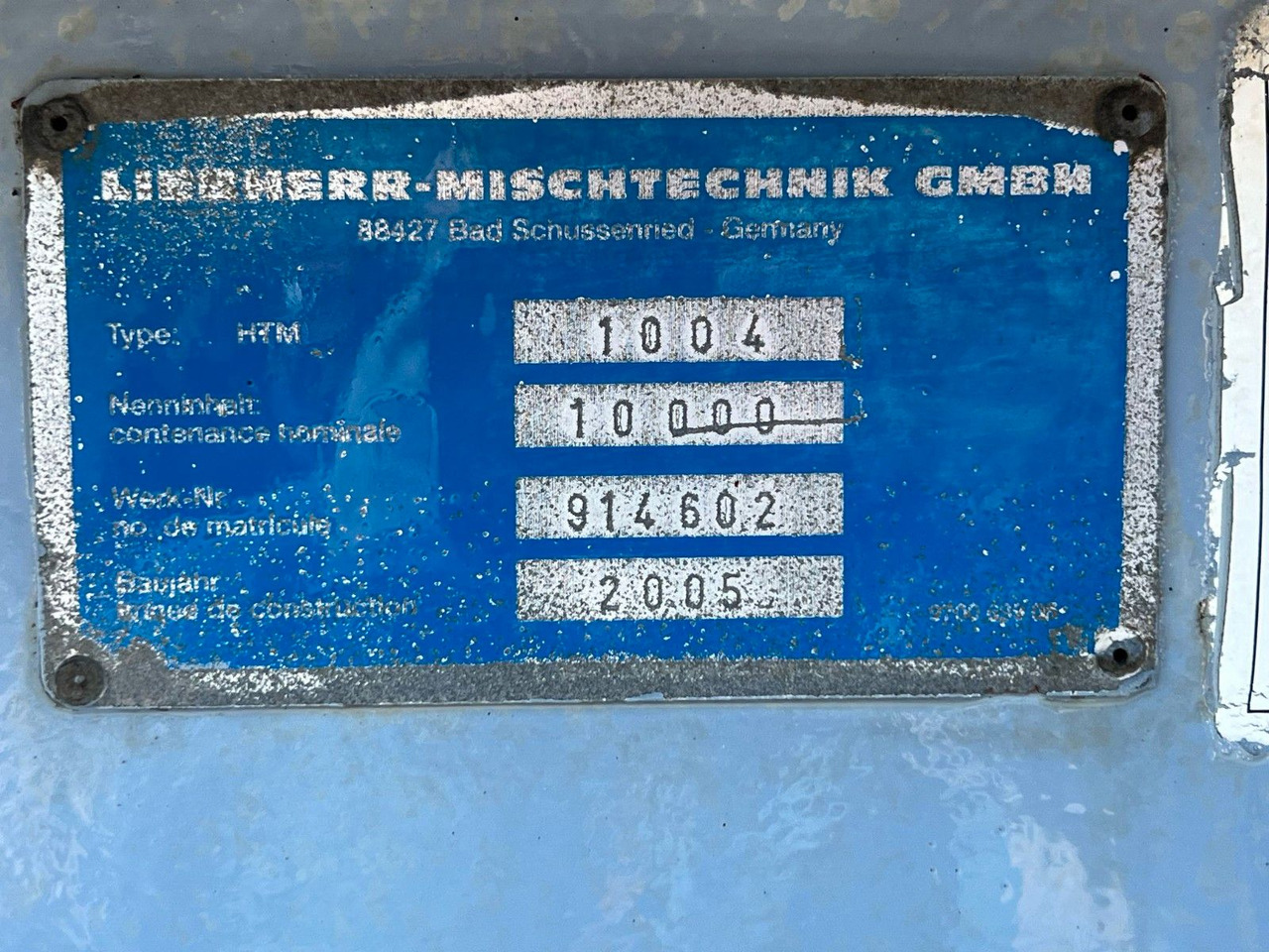 קרון נגרר Liebherr Concrete semi trailer: תמונה 7