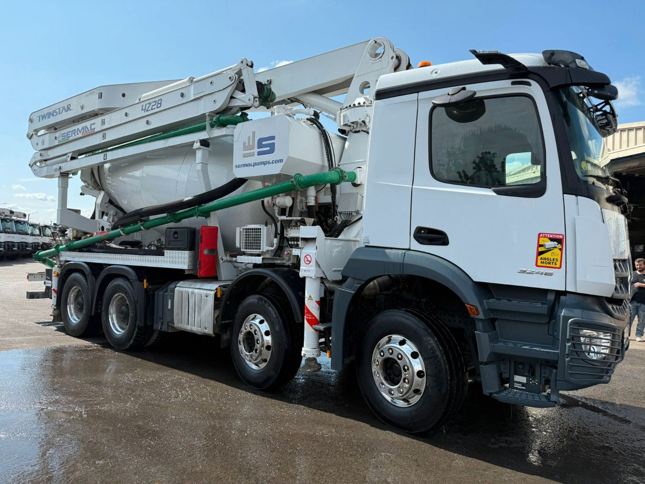 Mercedes-Benz 3246 - משאית מערבלת בטון: תמונה 2 Mercedes-Benz 3246 - משאית מערבלת בטון: תמונה 2
