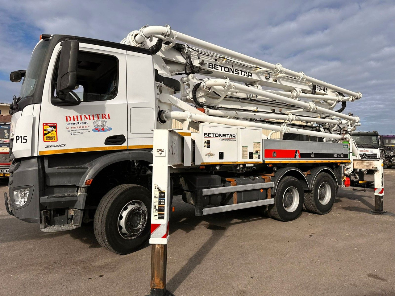 Mercedes-Benz Arocs 2640 - משאית משאבת בטון: תמונה 1 Mercedes-Benz Arocs 2640 - משאית משאבת בטון: תמונה 1