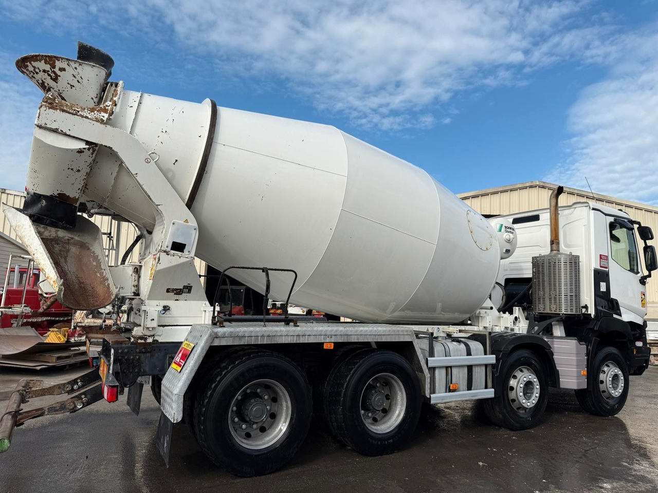 Renault C380 - משאית מערבלת בטון: תמונה 4 Renault C380 - משאית מערבלת בטון: תמונה 4