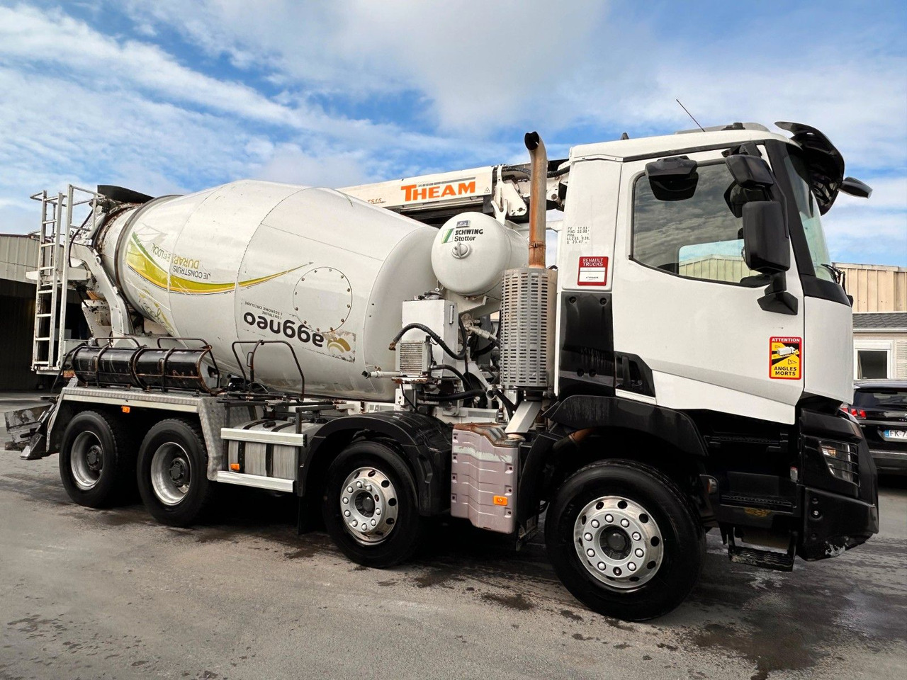 Renault C380 - משאית מערבלת בטון: תמונה 2 Renault C380 - משאית מערבלת בטון: תמונה 2