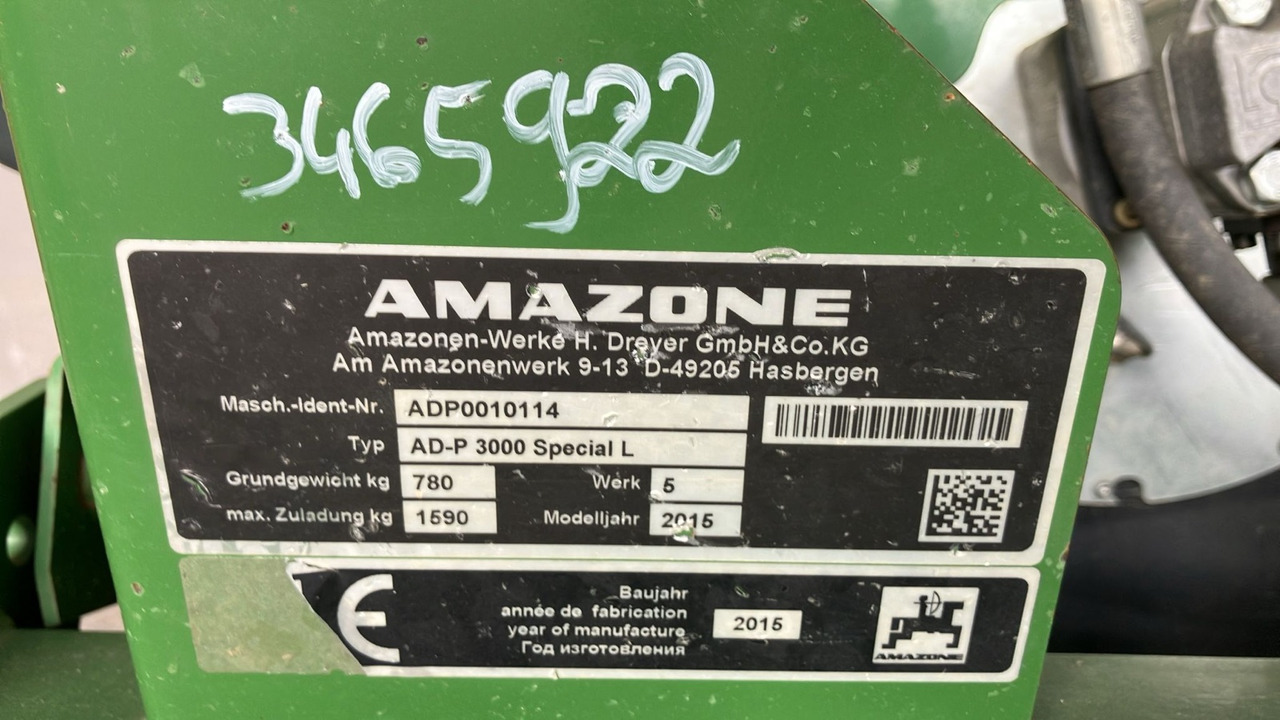 Amazone AD-P 3000 Spezial - מקדחת זרעים: תמונה 2 Amazone AD-P 3000 Spezial - מקדחת זרעים: תמונה 2