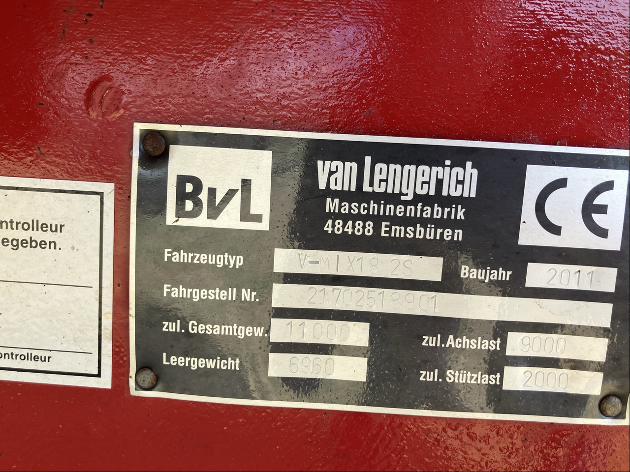 BVL Futtermischwagen V-Mix 18 2S - עגלת מערבל מספוא: תמונה 2 BVL Futtermischwagen V-Mix 18 2S - עגלת מערבל מספוא: תמונה 2