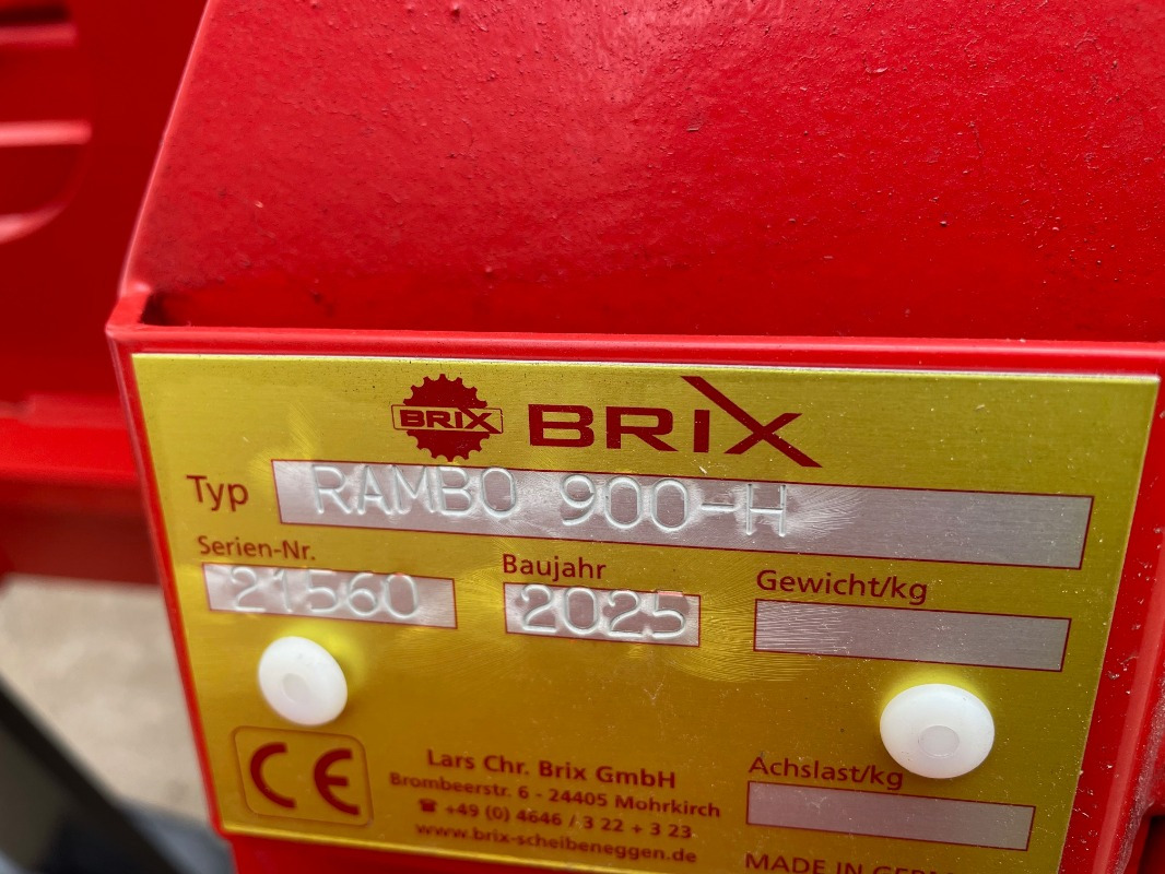 Brix Rambo BR3H - ציוד עיבוד קרקע: תמונה 4 Brix Rambo BR3H - ציוד עיבוד קרקע: תמונה 4