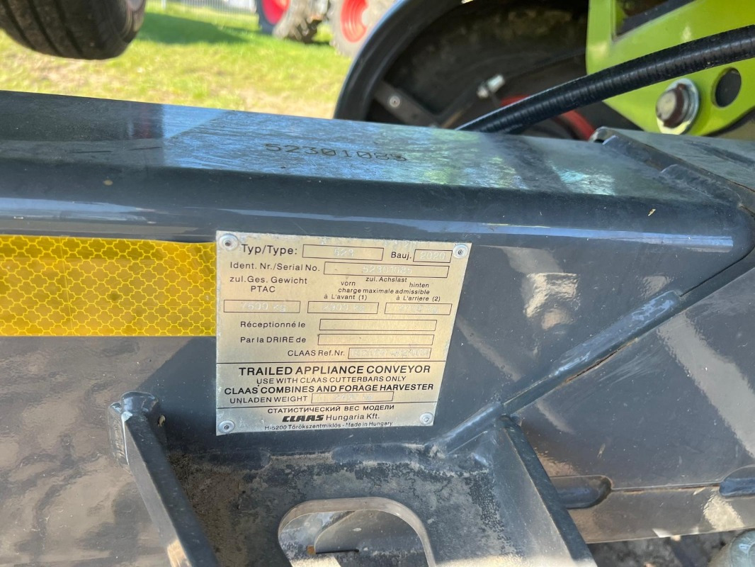 Claas Convio 13,80 m - מקצרת קומבינה: תמונה 3 Claas Convio 13,80 m - מקצרת קומבינה: תמונה 3