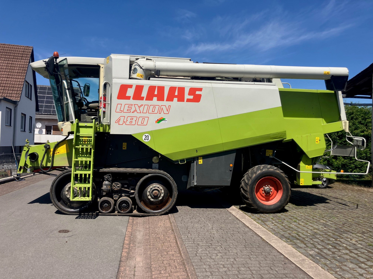 Claas Lexion 480 Terra Trac - מקצרת קומבינה: תמונה 1 Claas Lexion 480 Terra Trac - מקצרת קומבינה: תמונה 1