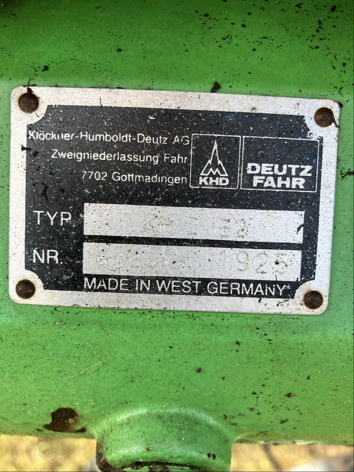 Deutz-Fahr KH 252 - גורף/ מגרפה: תמונה 2 Deutz-Fahr KH 252 - גורף/ מגרפה: תמונה 2