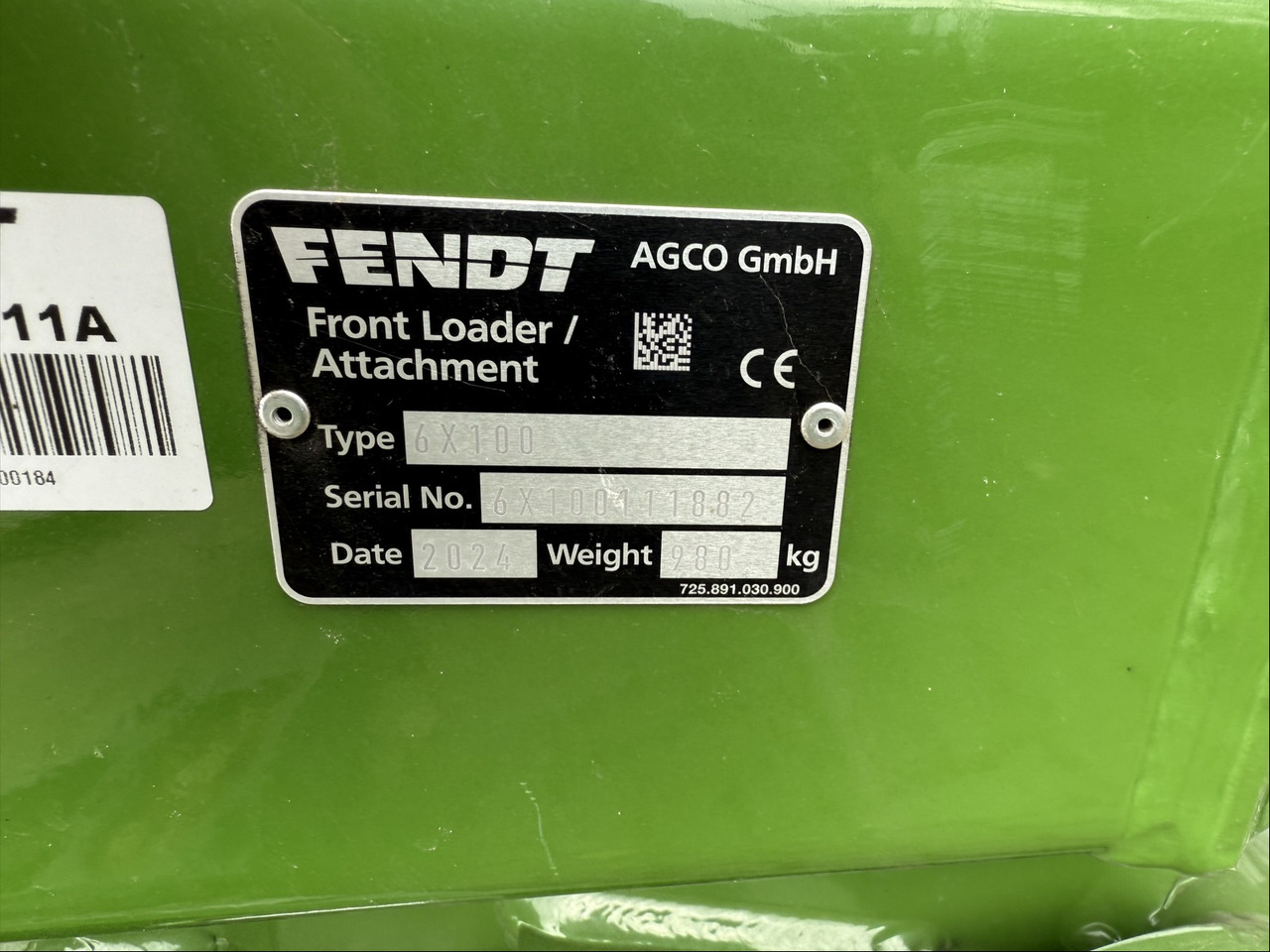 Fendt Cargo 6.100 Profi - מעמיס קדמי לטרקטור: תמונה 2 Fendt Cargo 6.100 Profi - מעמיס קדמי לטרקטור: תמונה 2