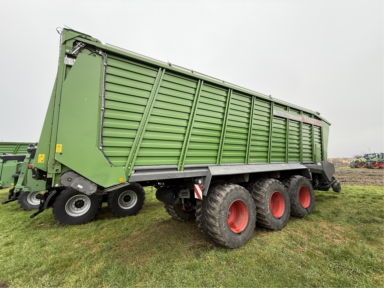 Fendt Tigo 100 XR - עגלת טעינה עצמית: תמונה 5 Fendt Tigo 100 XR - עגלת טעינה עצמית: תמונה 5