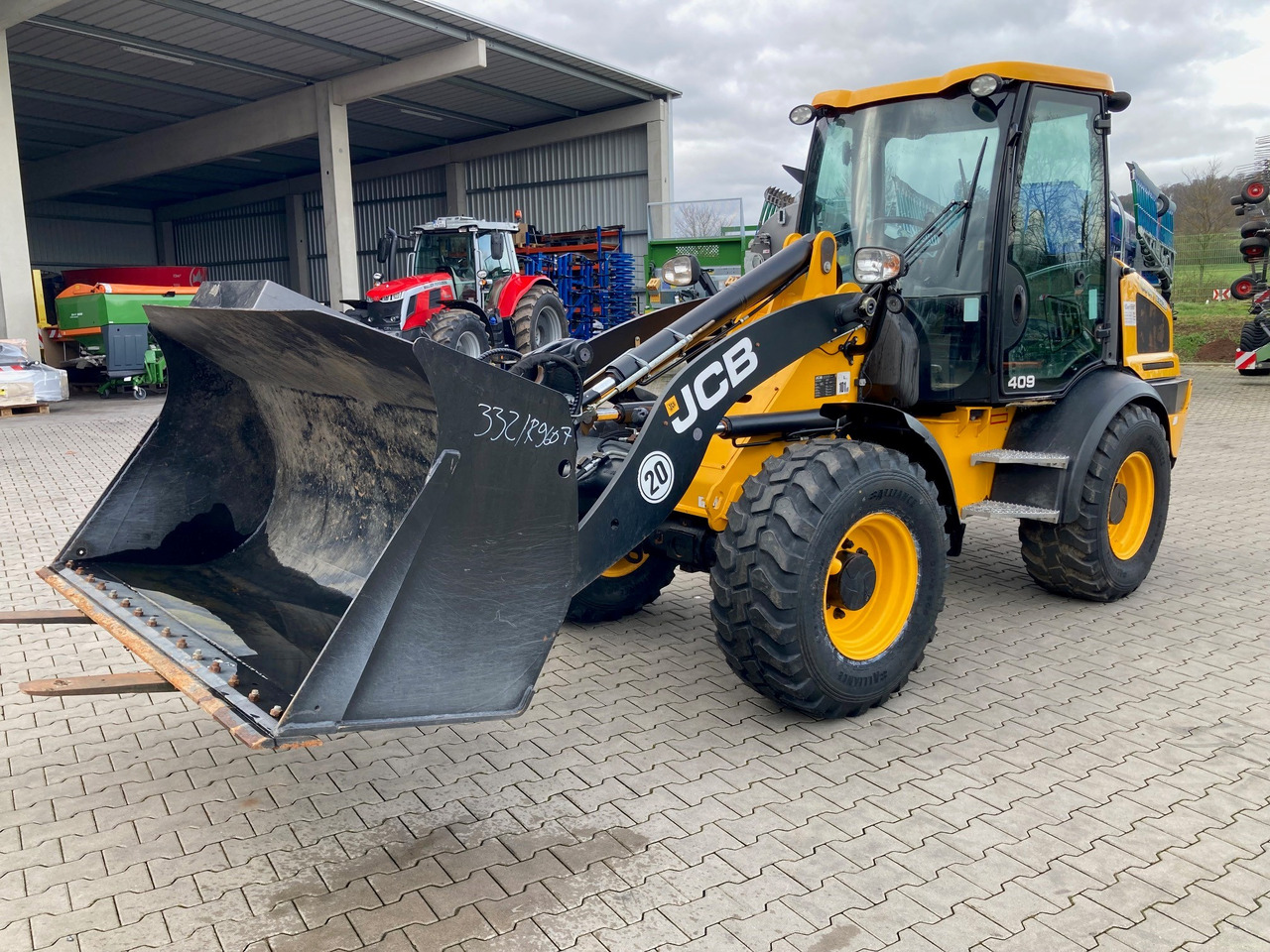JCB Radlader Typ 409 - מעמיס: תמונה 1 JCB Radlader Typ 409 - מעמיס: תמונה 1