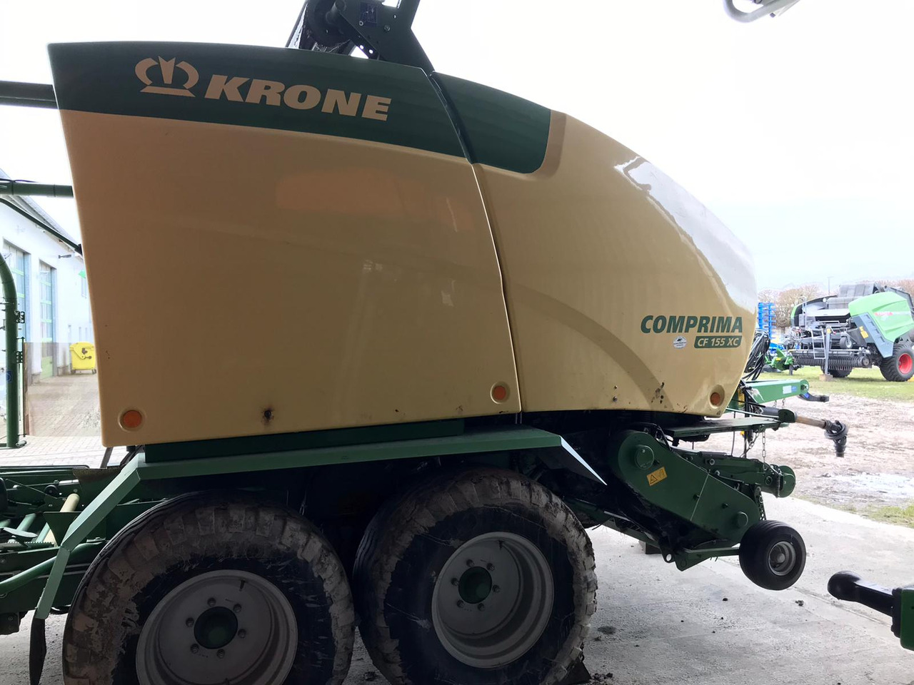 Krone Comprima CF 155 XC - ציוד חציר ומספוא: תמונה 5 Krone Comprima CF 155 XC - ציוד חציר ומספוא: תמונה 5