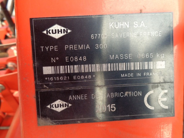 Kuhn Drillkombination Premia 300 - משדדה: תמונה 5 Kuhn Drillkombination Premia 300 - משדדה: תמונה 5