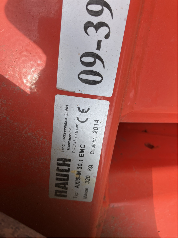 Rauch Axera Serie EMC 30.1 - מפזרת דשן: תמונה 2 Rauch Axera Serie EMC 30.1 - מפזרת דשן: תמונה 2