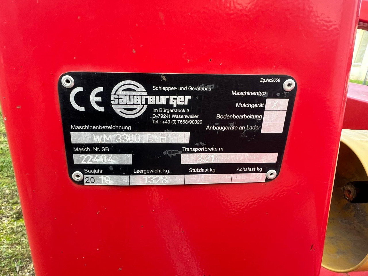 Sauerburger WM Serie - מכסחת תבואה: תמונה 3 Sauerburger WM Serie - מכסחת תבואה: תמונה 3