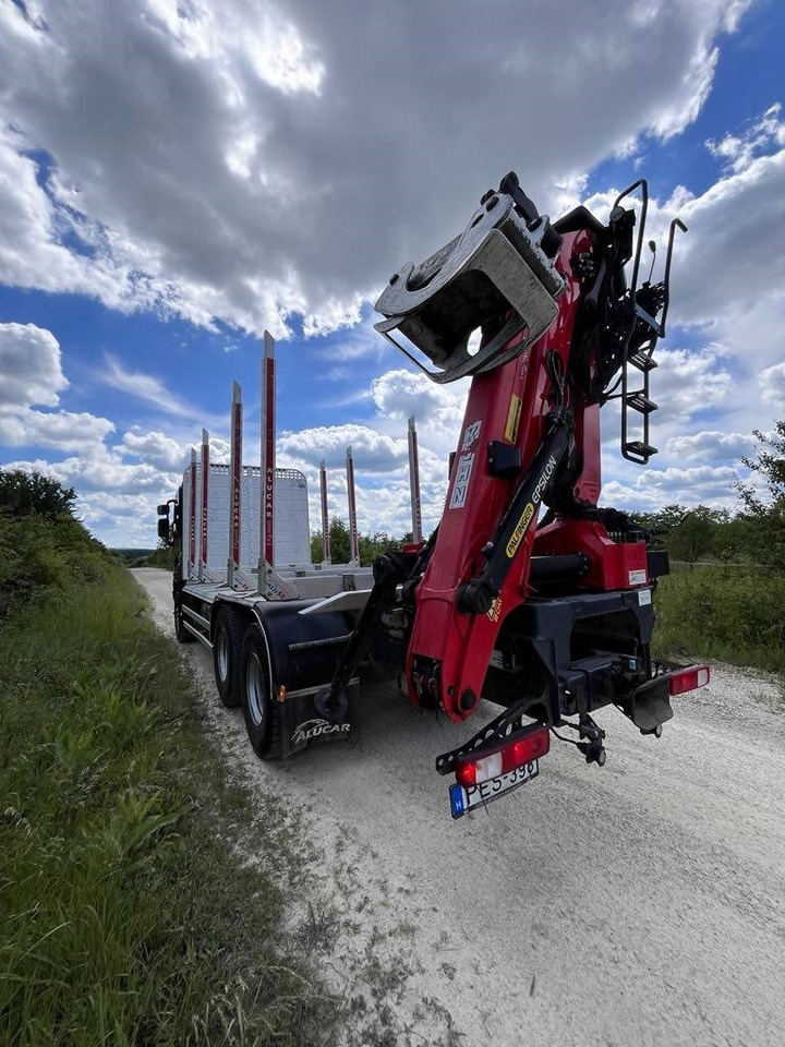 עגורן מעמיס עבור משאית Renault Kerax 6x4: תמונה 6