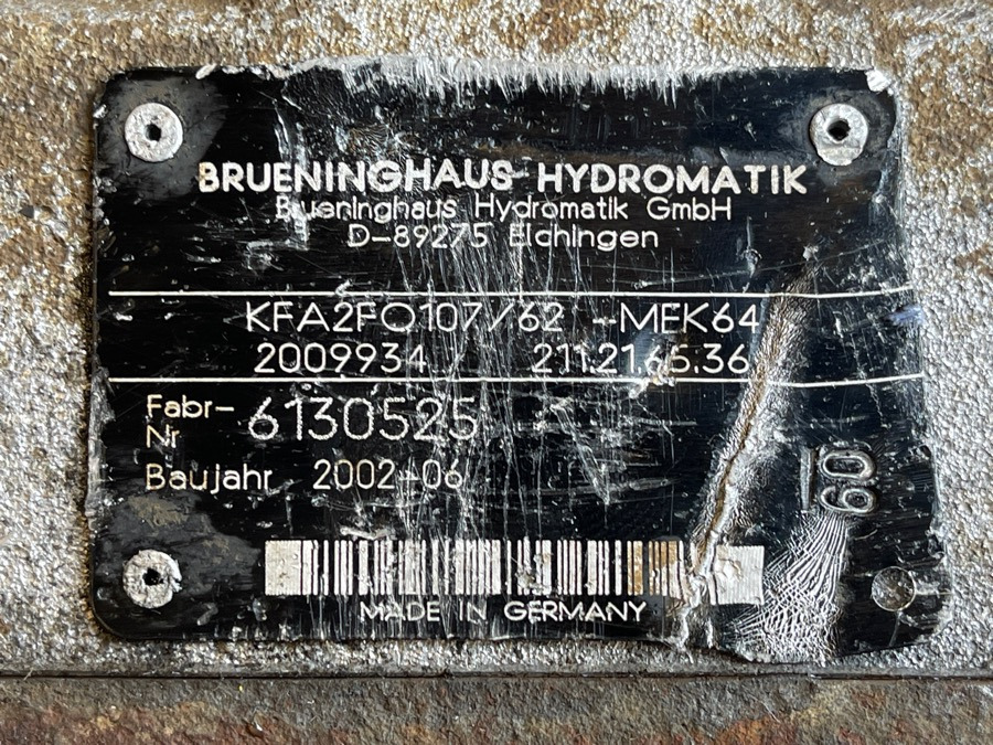 BRUENINGHAUS HYDROMATIK HYDRAULIC PUMP KFA2FO107 - משאבה הידרולית עבור משאית: תמונה 3 BRUENINGHAUS HYDROMATIK HYDRAULIC PUMP KFA2FO107 - משאבה הידרולית עבור משאית: תמונה 3