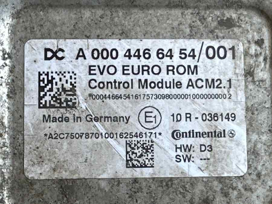 MERCEDES ECU A0004466454 - מערכת חשמל עבור משאית: תמונה 3 MERCEDES ECU A0004466454 - מערכת חשמל עבור משאית: תמונה 3