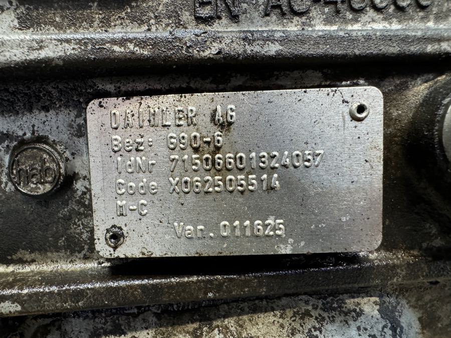 MERCEDES GEARBOX G90-6 // 715066 - תיבת הילוכים עבור משאית: תמונה 1 MERCEDES GEARBOX G90-6 // 715066 - תיבת הילוכים עבור משאית: תמונה 1