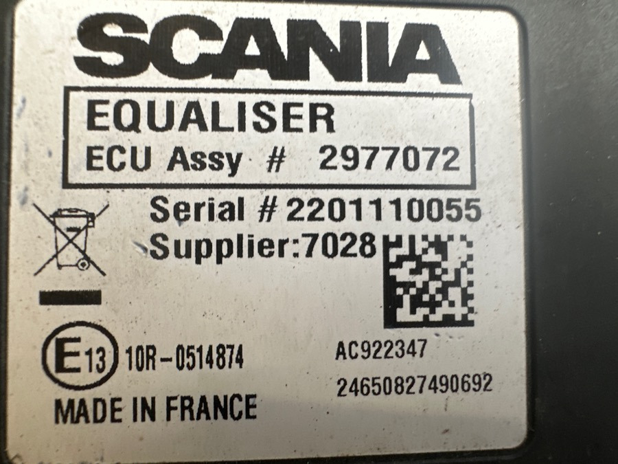 SCANIA BATTERY EQUALISER 2977072 - מערכת חשמל עבור משאית: תמונה 3 SCANIA BATTERY EQUALISER 2977072 - מערכת חשמל עבור משאית: תמונה 3