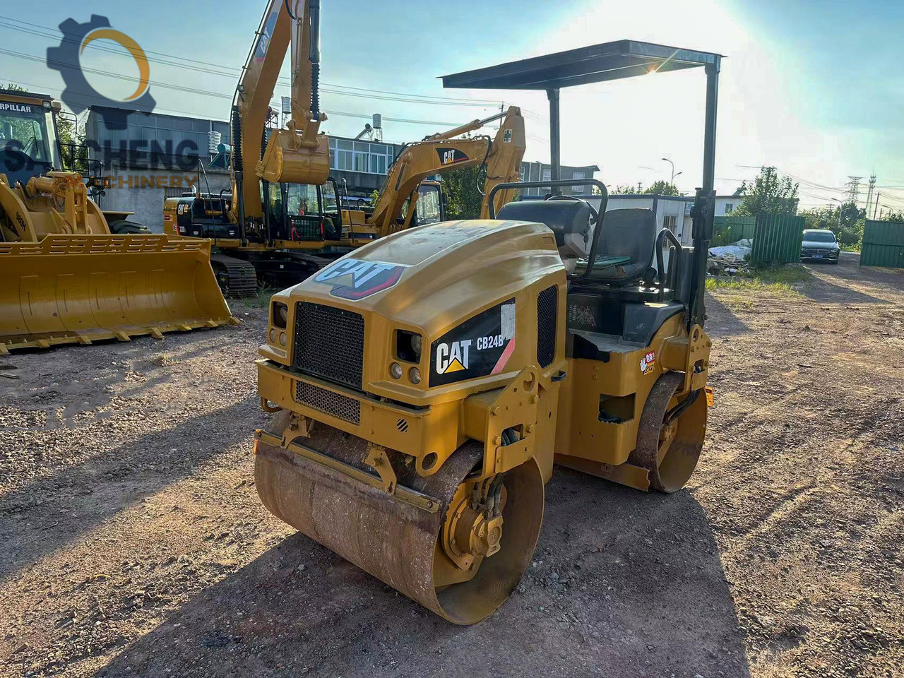 CAT CB24B - רולר: תמונה 3 CAT CB24B - רולר: תמונה 3