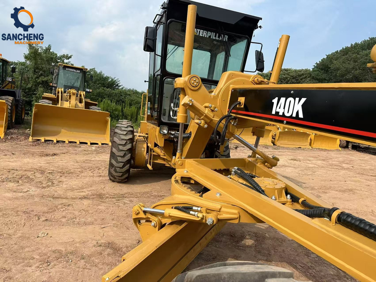 CATERPILLAR 140K motor grader - מפלסת: תמונה 4 CATERPILLAR 140K motor grader - מפלסת: תמונה 4