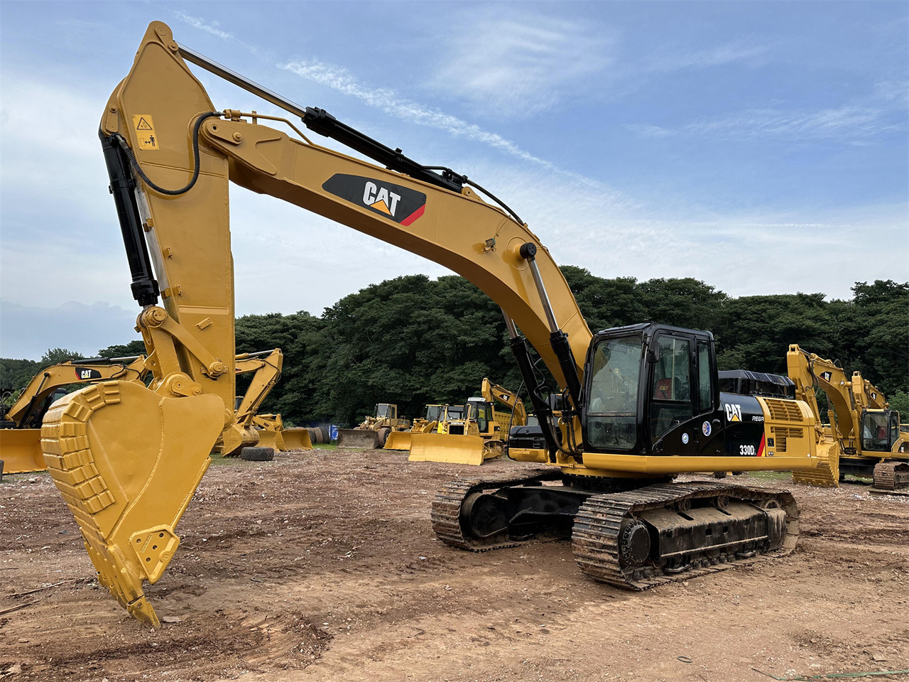 CATERPILLAR 330D - מחפר סורק: תמונה 2 CATERPILLAR 330D - מחפר סורק: תמונה 2