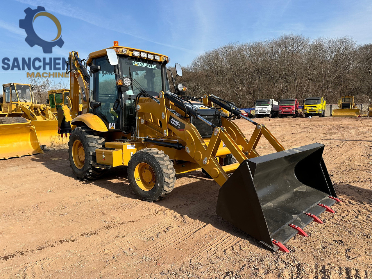 CATERPILLAR 420F2 - מחפרון: תמונה 1 CATERPILLAR 420F2 - מחפרון: תמונה 1