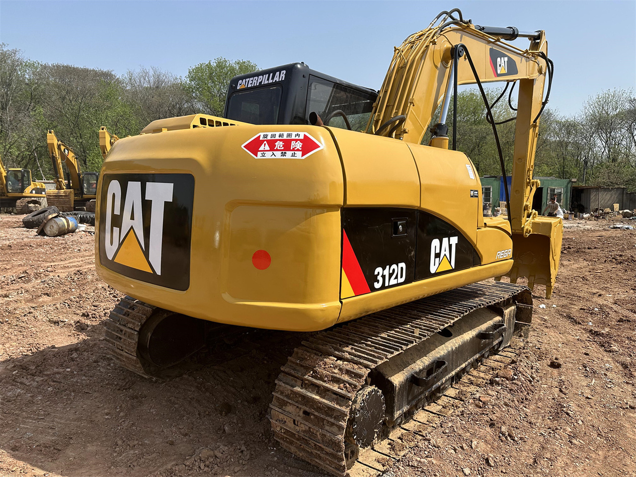 Caterpillar 312D - מיני מחפר: תמונה 2 Caterpillar 312D - מיני מחפר: תמונה 2