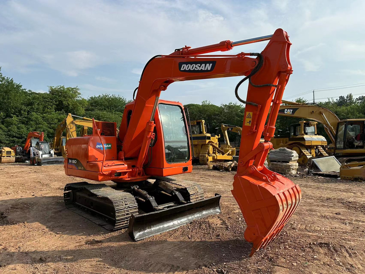 DOOSAN DH80 Mini Excavator - מחפר סורק: תמונה 4 DOOSAN DH80 Mini Excavator - מחפר סורק: תמונה 4