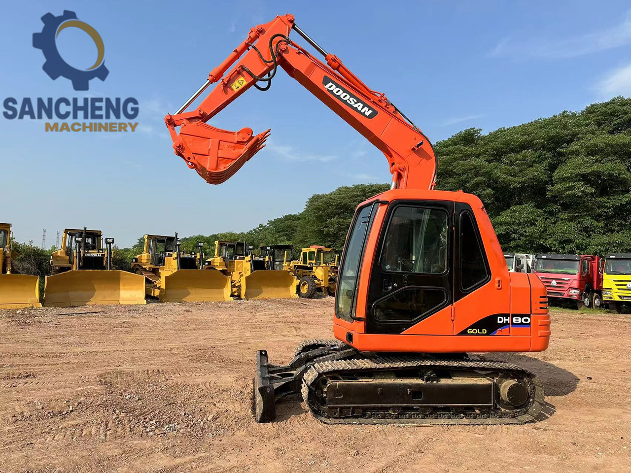 DOOSAN DH80 Mini Excavator - מחפר סורק: תמונה 5 DOOSAN DH80 Mini Excavator - מחפר סורק: תמונה 5