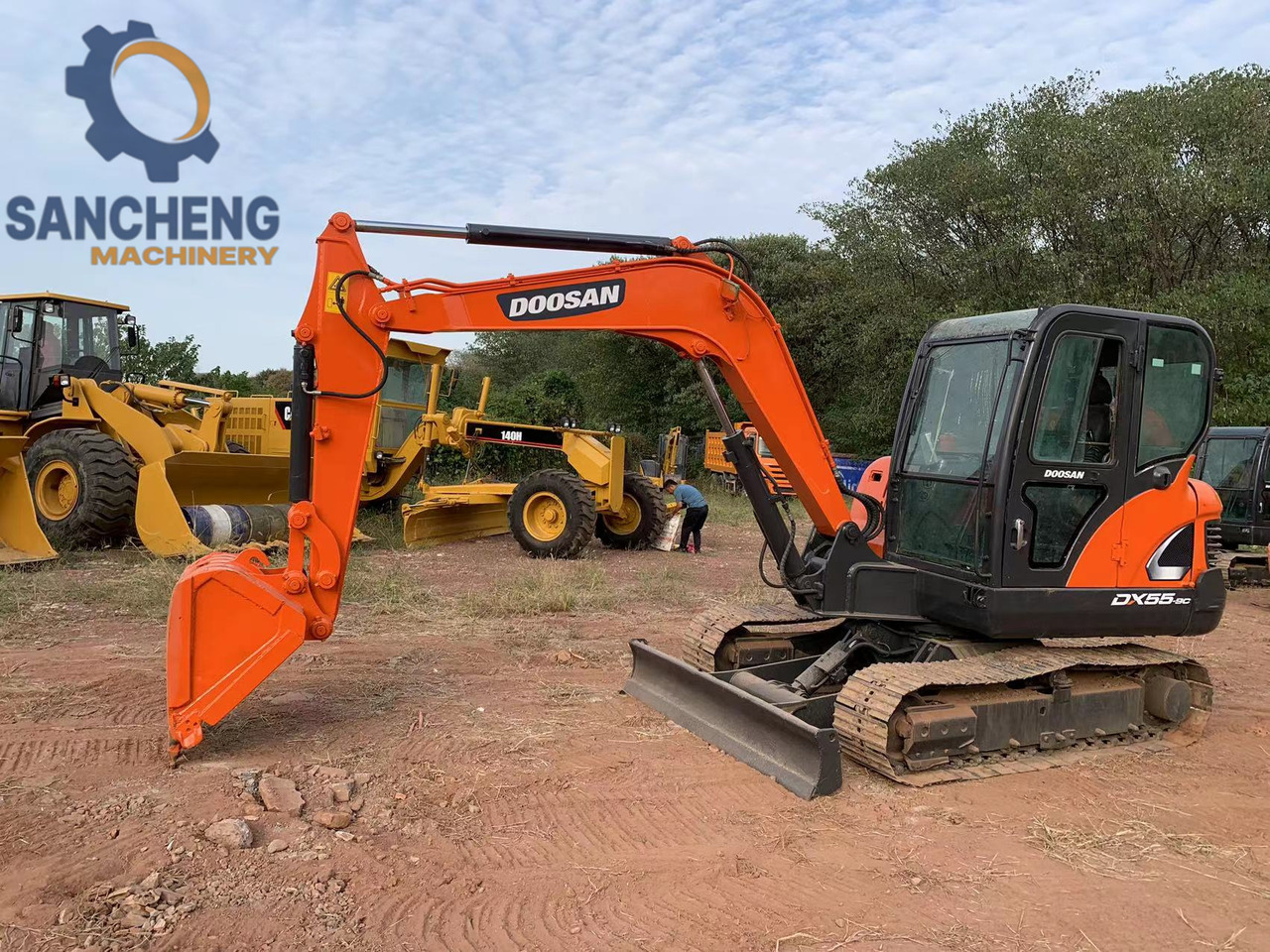DOOSAN DX55 - מחפר: תמונה 4 DOOSAN DX55 - מחפר: תמונה 4