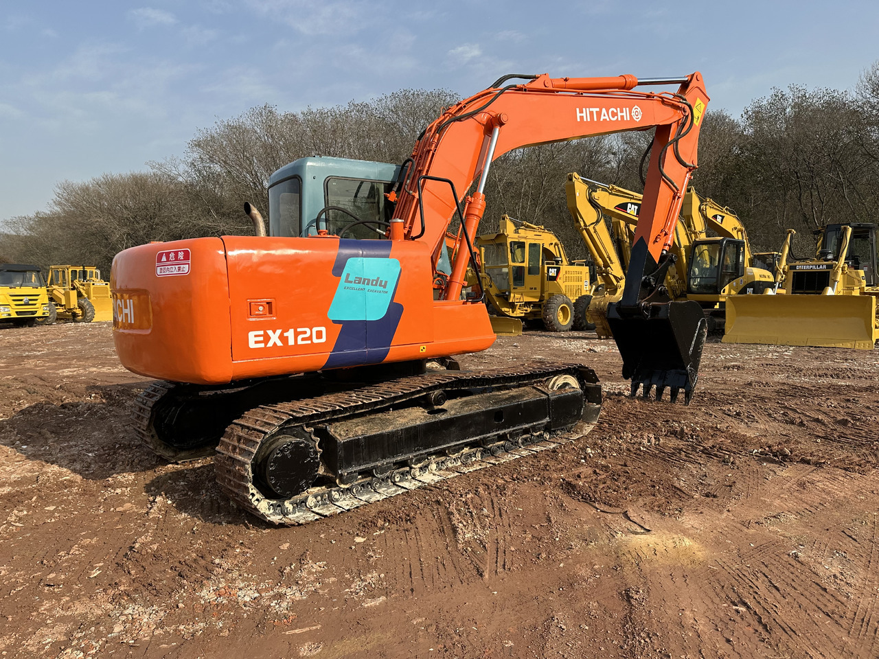 HITACHI EX120 - מחפר סורק: תמונה 4 HITACHI EX120 - מחפר סורק: תמונה 4