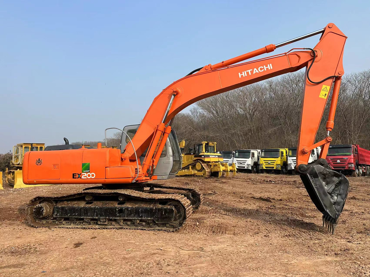 HITACHI EX200 - מחפר סורק: תמונה 4 HITACHI EX200 - מחפר סורק: תמונה 4