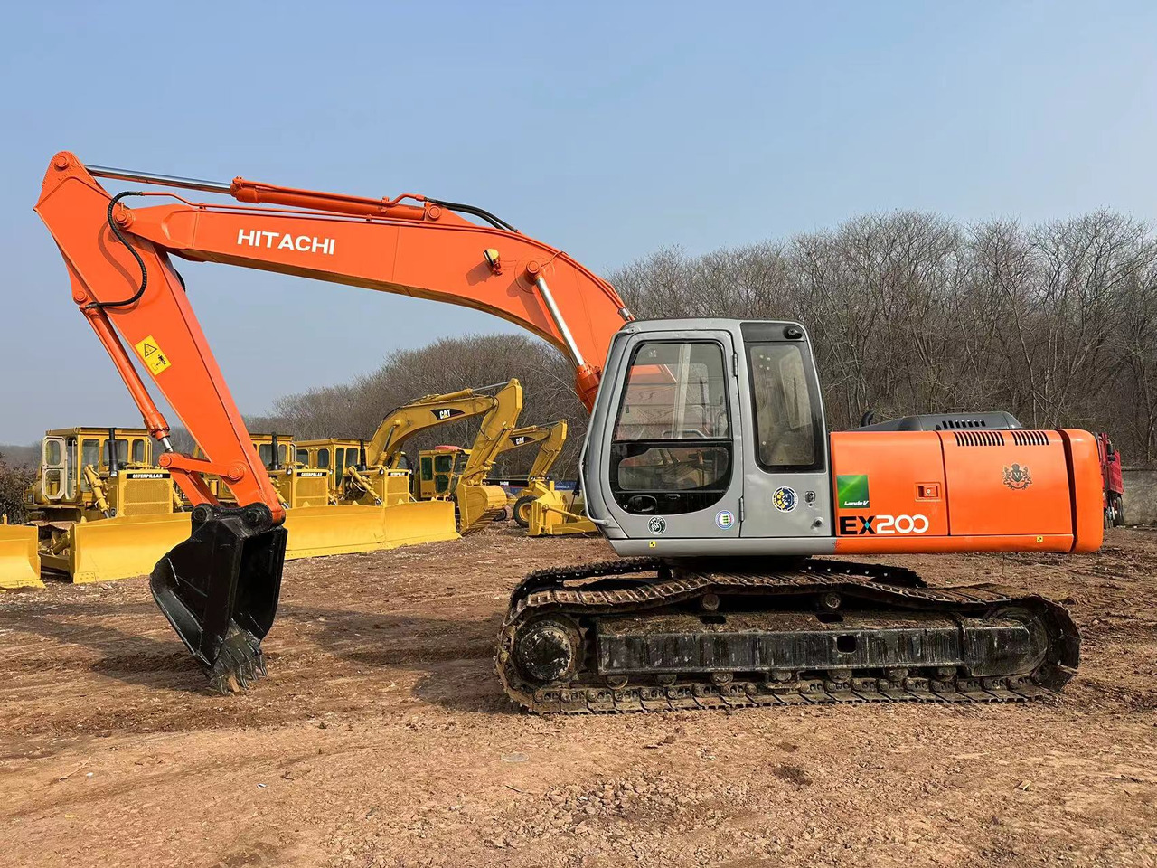 HITACHI EX200 - מחפר סורק: תמונה 3 HITACHI EX200 - מחפר סורק: תמונה 3