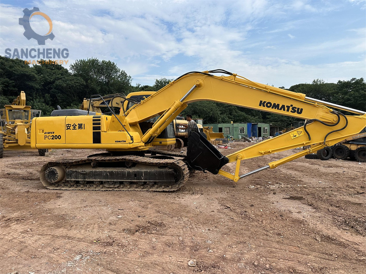 KOMATSU PC200-6 - מחפר סורק: תמונה 3 KOMATSU PC200-6 - מחפר סורק: תמונה 3