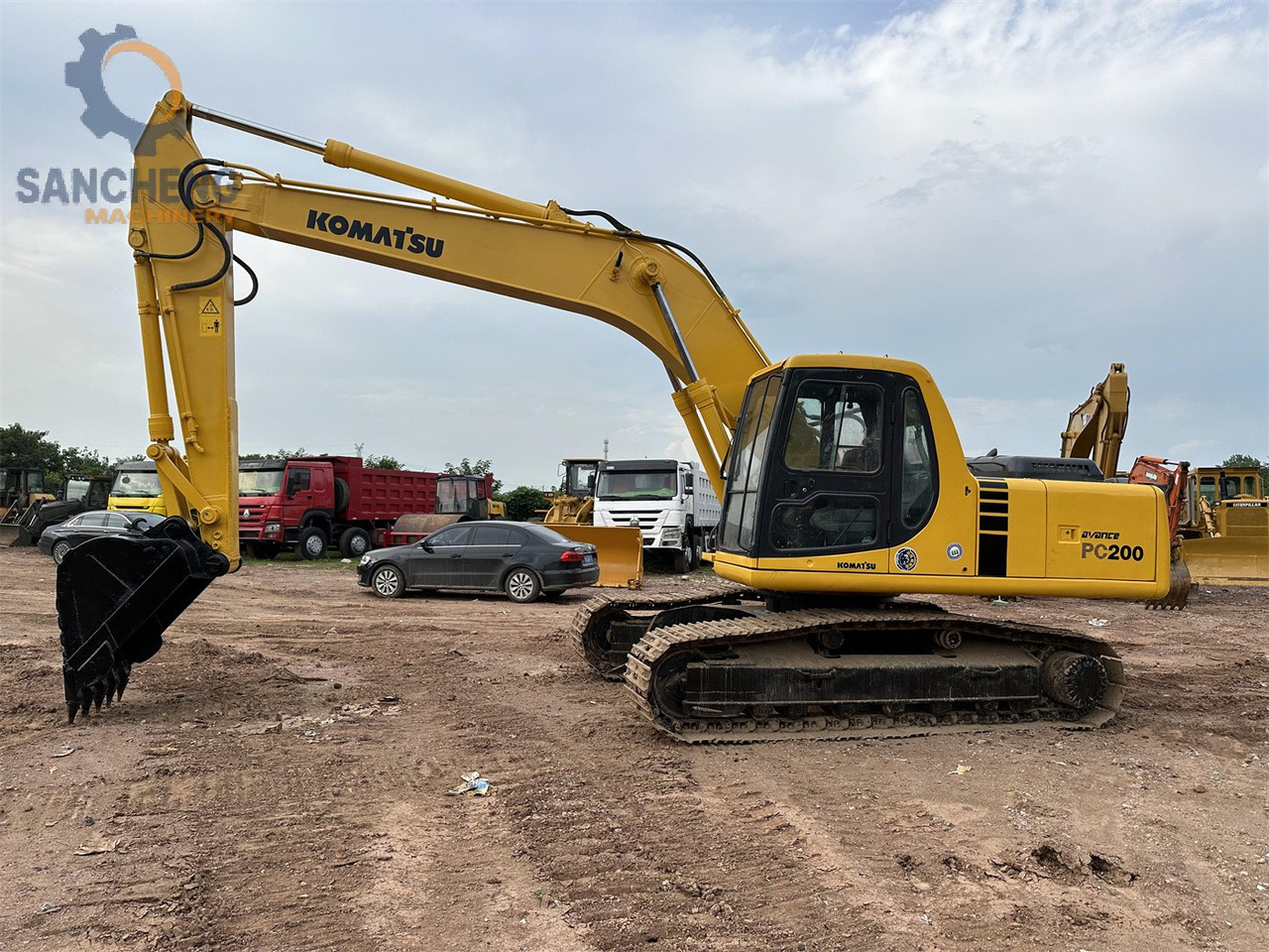 הַחכָּרָה KOMATSU PC200-6 KOMATSU PC200-6: תמונה 7