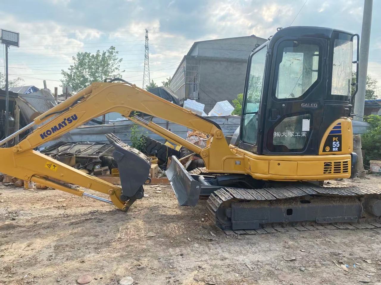 KOMATSU PC55MR - מיני מחפר: תמונה 1 KOMATSU PC55MR - מיני מחפר: תמונה 1